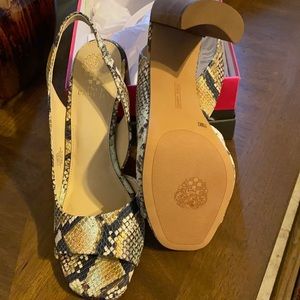 Brand new Vince Camuto heeled sandals